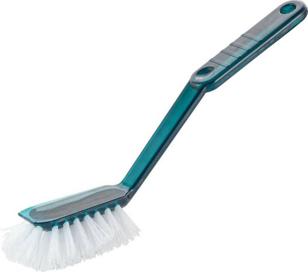 Vogue dish brush with scraper, emerald green SC630310100